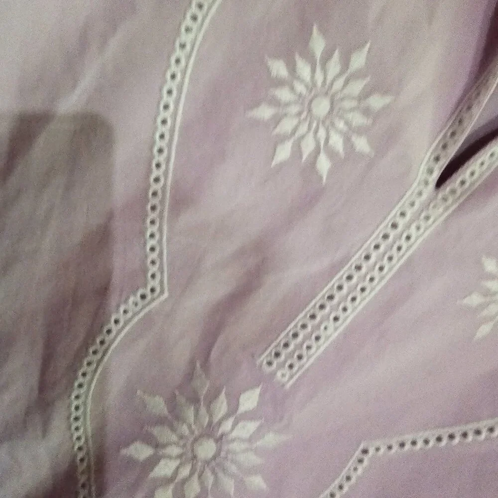 NWT Nico Blue lilac tunic top XL - Picture 5 of 6